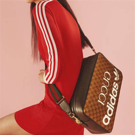 adidas x gucci medium shoulder bag